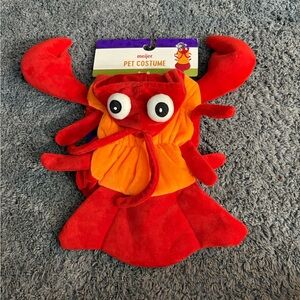 NWT limited edition small lobster dog costume